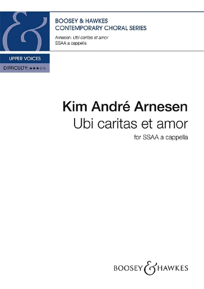 Arnesen Ubi Caritas et Amor SSAA a cape