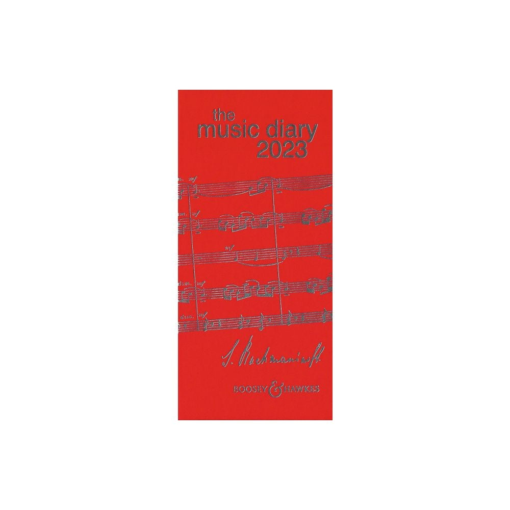 Music Diary 2023 (red)