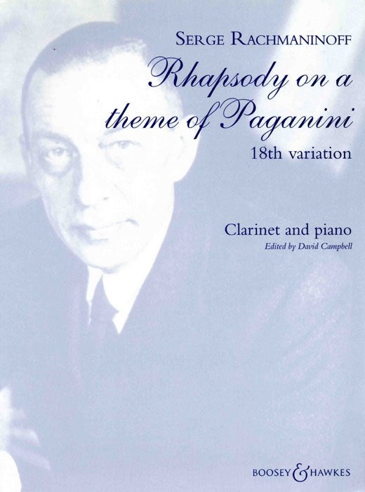 Rachmaninoff Rhapsody theme Paganini Cl