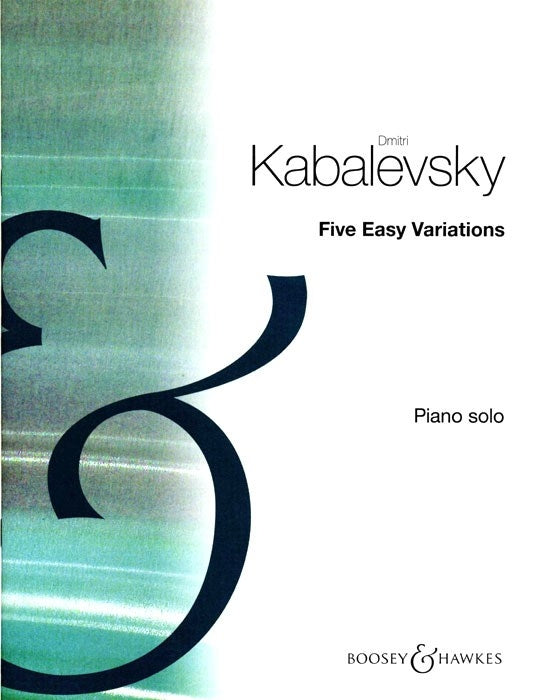 Kabalevsky Five Easy Variations BH