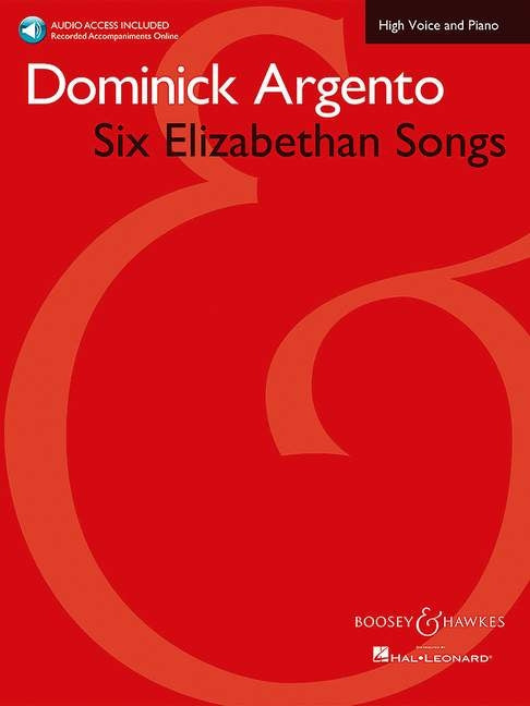 Argento Six Elizabethan Songs (High Voi