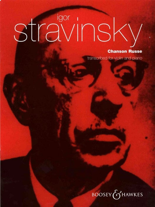Stravinsky Chanson Russe Vln&Pno BHP