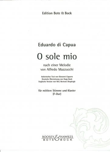 O Sole Mio Capua Dmaj B&H