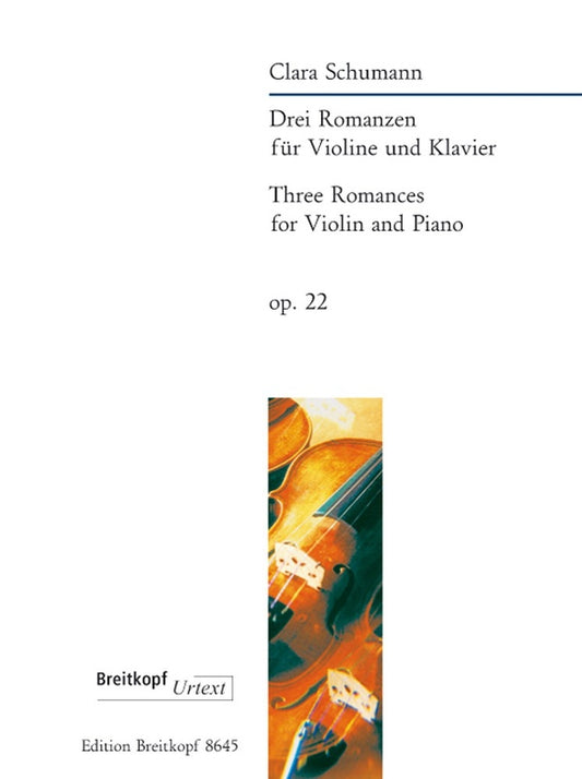 Schumann 3 Romances Vln Op22 EB Clara