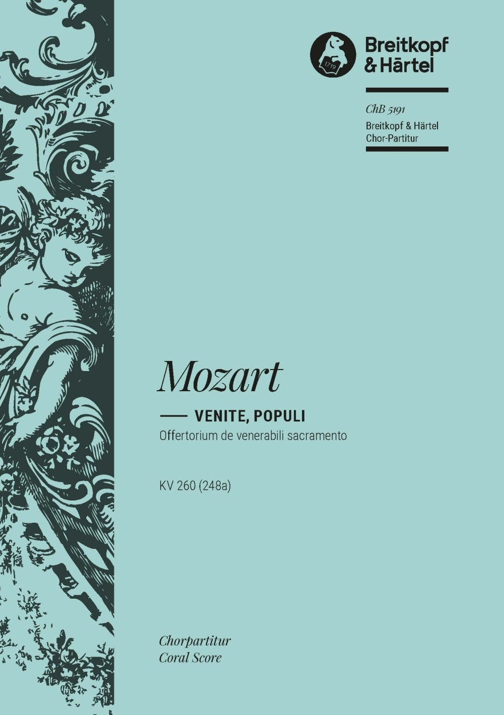 Mozart Venite Populi KV260 V/S EB