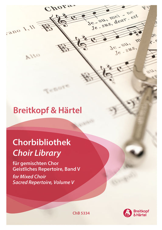 Choir Library Mixed Choir Vol5 Sacred R