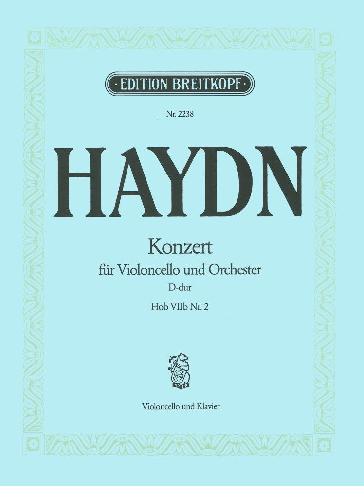 Haydn Vc Concerto Dmaj EB Hob VIIb 2