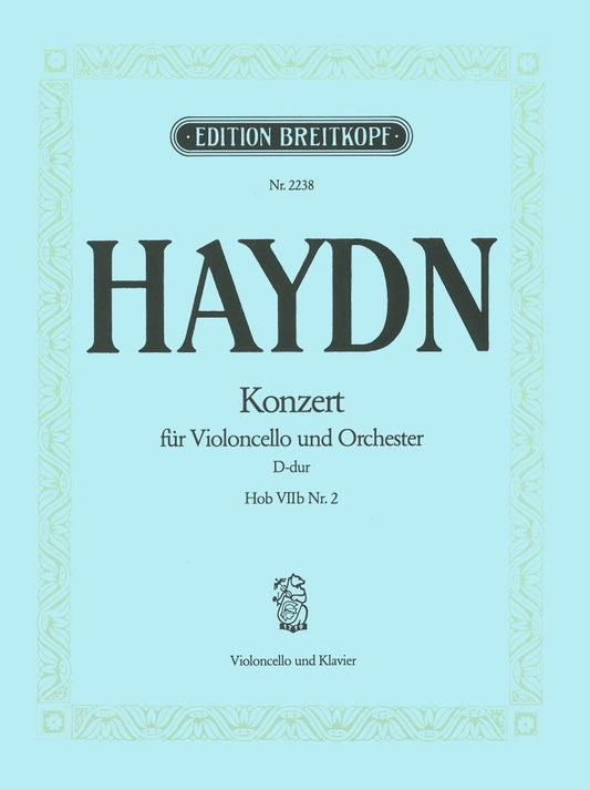 Haydn Vc Concerto Dmaj EB Hob VIIb 2
