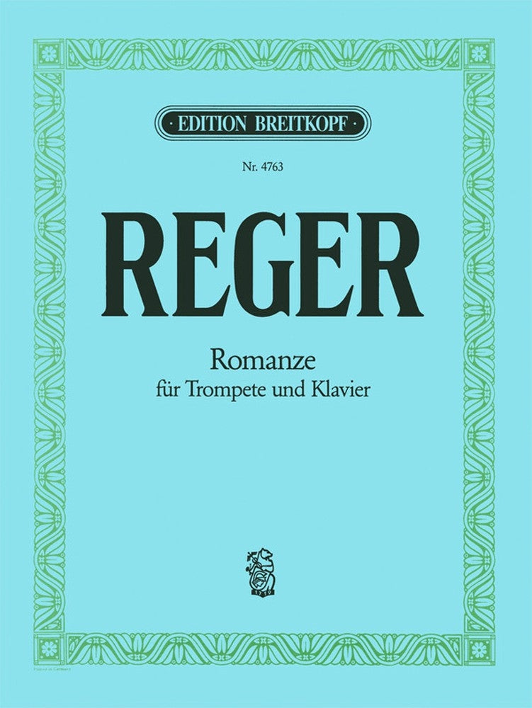 Reger Romance in G Tpt EB