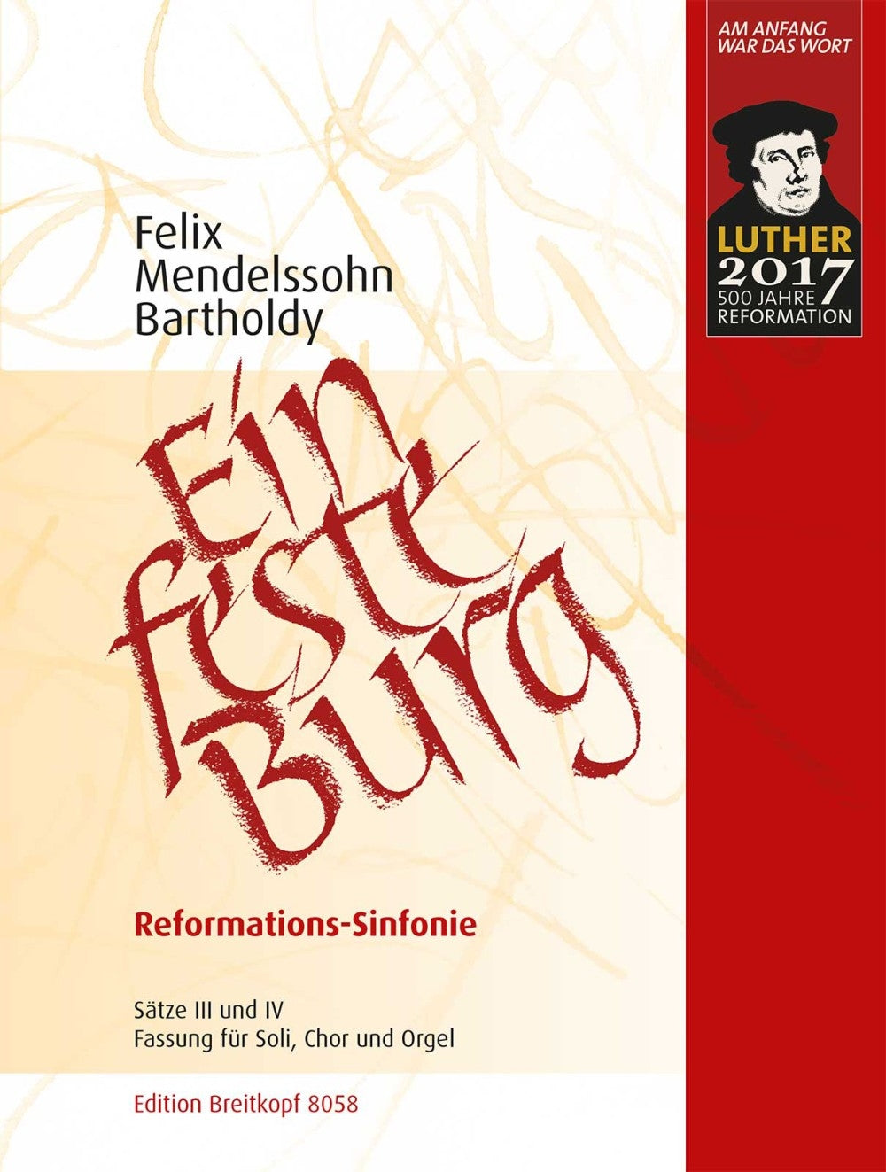 Mendelssohn Ein Feste Burg Sop/Ten-solo