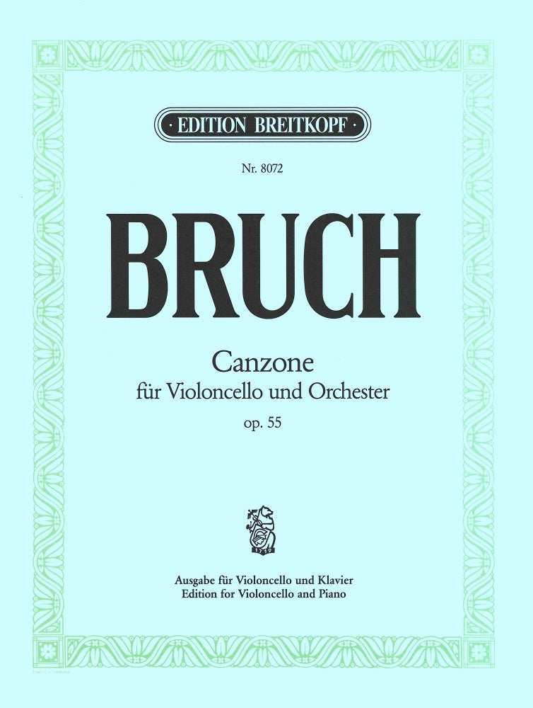 Bruch Canzone Cello Op55 EB