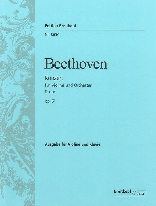 Beethoven Vln Concerto D Maj Op 61 Vln