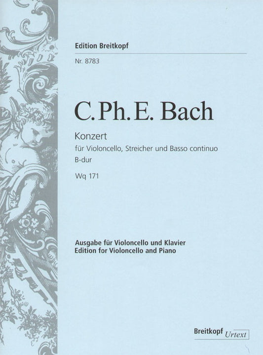 Bach CPE Cello Concerto Bb maj EB
