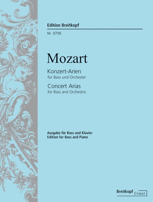 Mozart Concert Arias Bass&Pno EB