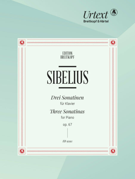 Sibelius Three Sonatinas for Pno op.67