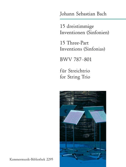 Bach 15 Three-part Inventions string tr