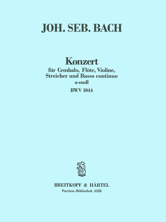 Bach Concerto a min BWV1044 F/S CB Flt