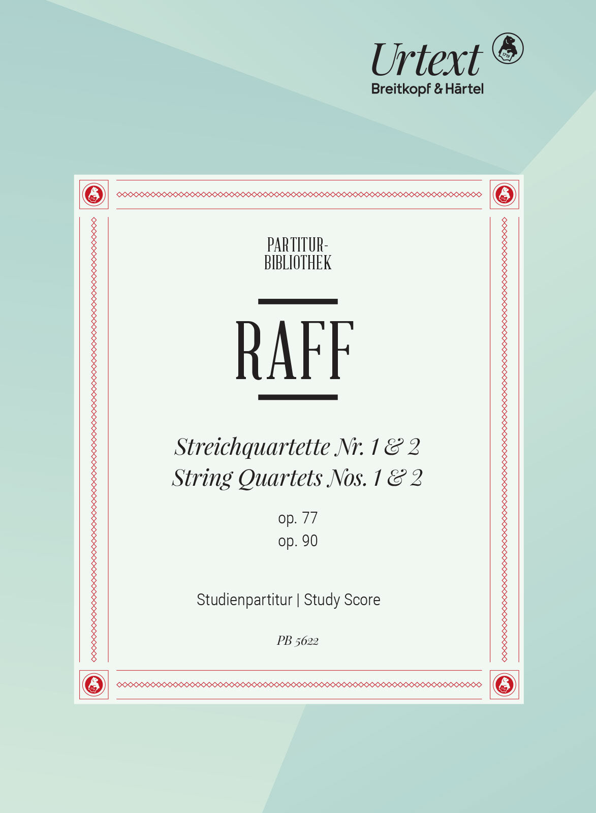 Raff String Quartets No.1&2 Op.77&90 St