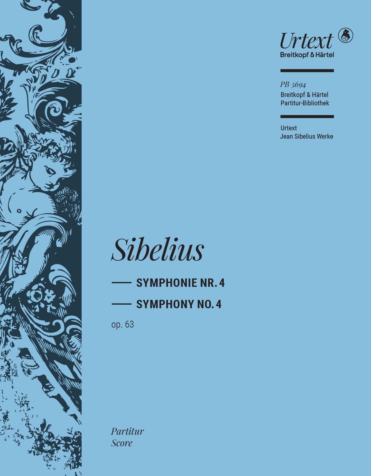 Sibelius Symphony no.4 op.63 score EB