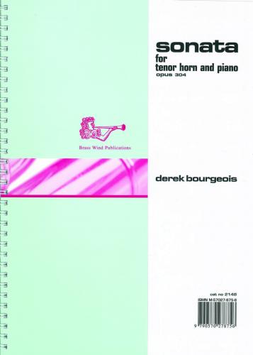 Bourgeois Sonata Tenor Hn/Pno Op34 BW