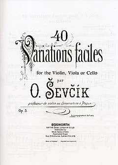 Sevick 40 Variations Faciles Violin HL