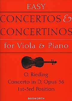 Rieding Concerto D Op36 Vla BOE