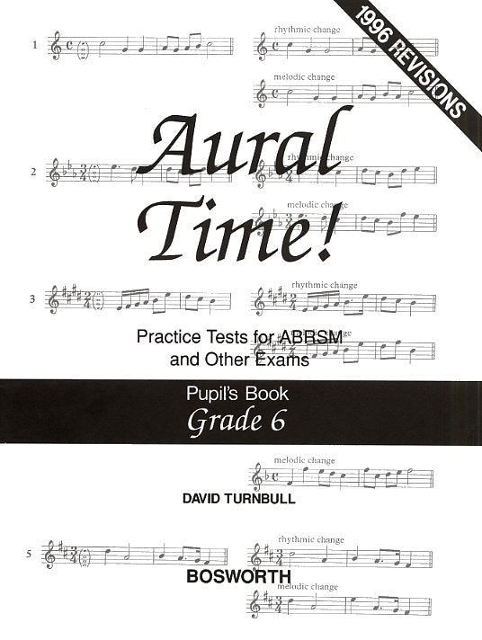Aural Time Gr6 Pupils Bk Turnbull