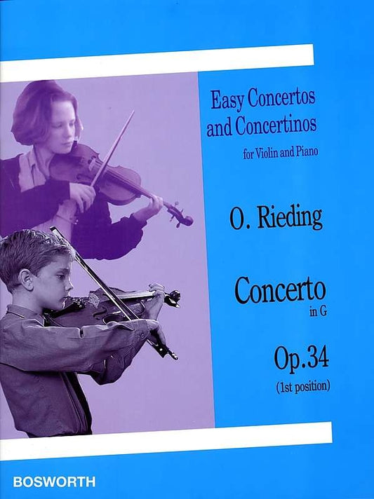 Rieding Vln Concerto G Op34 BOE