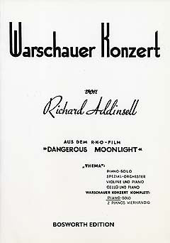 Addinsell Warsaw Concerto Pno Solo BOE