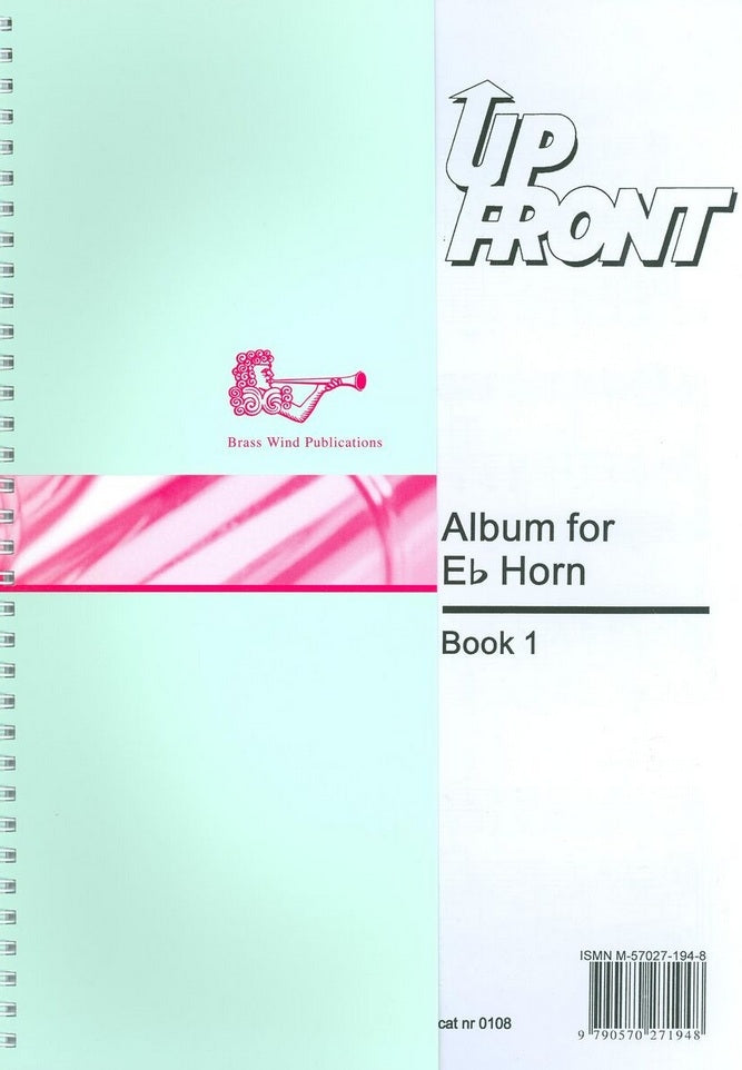 Up Front Album Eb Hn Bk1 BW