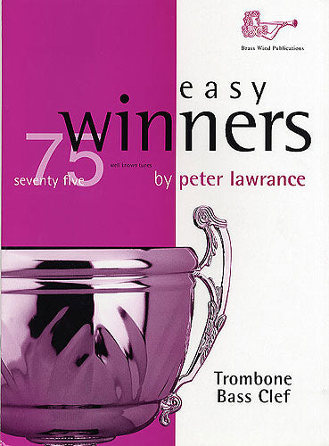 Easy Winners Trombone Bass Clef BW