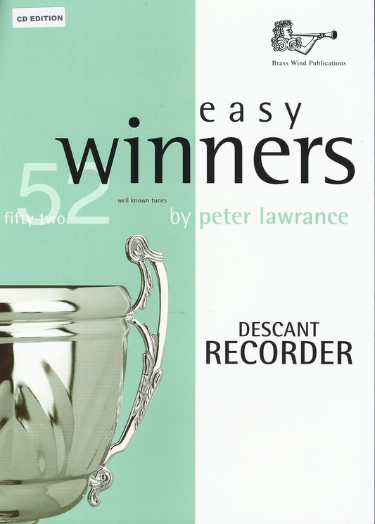 Easy Winners Desc Rec Bk+CD BW Lawrance