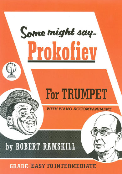 Some might say Prokofiev Tpt Bk+CD BW