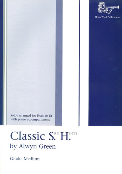 Classic Sax Horn EbHn Alwyn Green BW