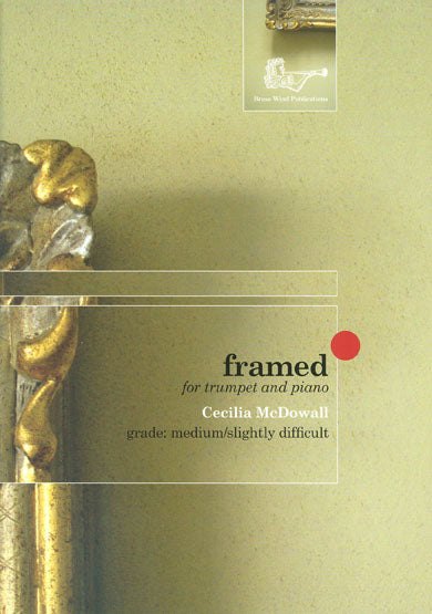 Framed Tpt & Pno McDowall BW
