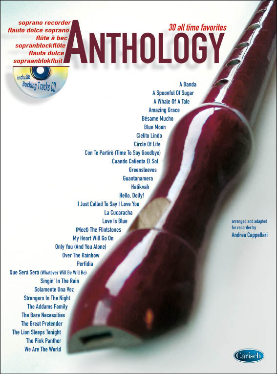 Anthology 30 All Time Favs Recorder+CD
