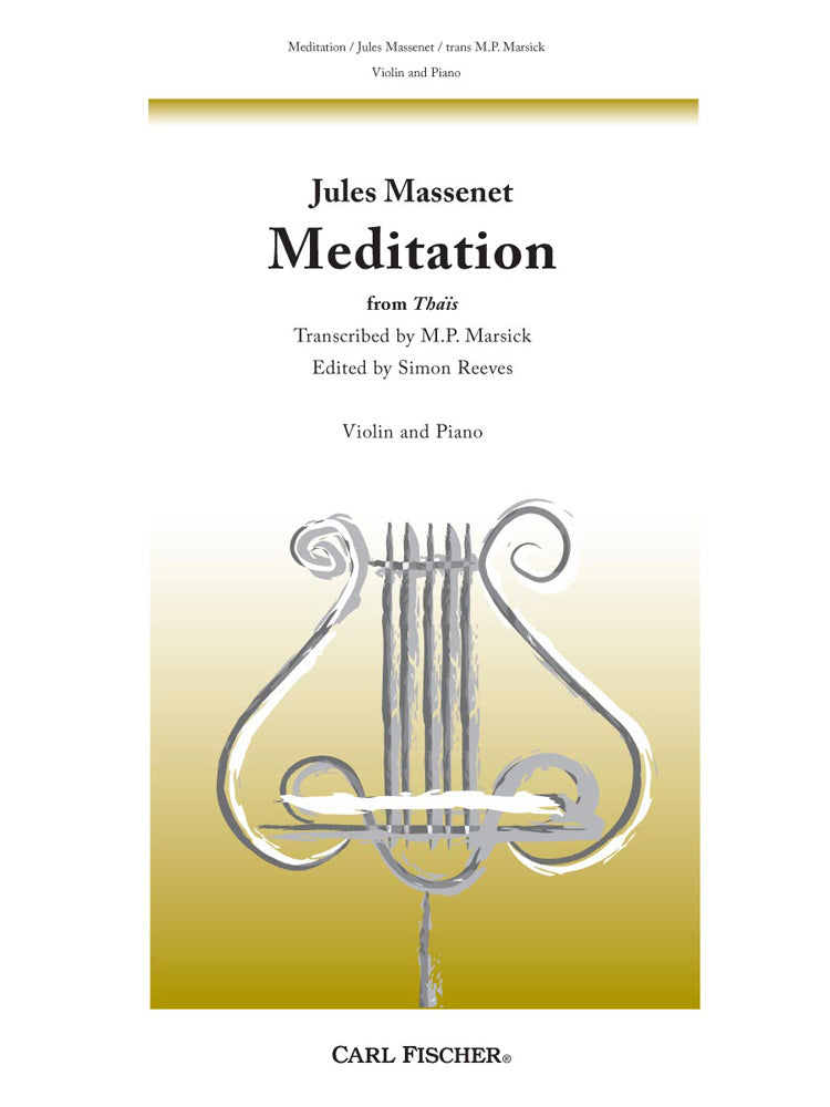 Massenet Meditation Thais Vln CF