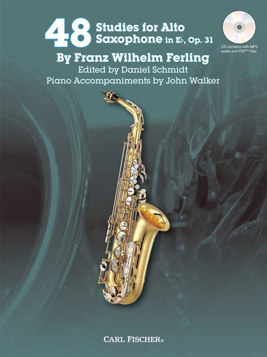 Ferling 48 Studies Alto Sax Op31 Bk/CD