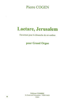 Cogen Laetare, Jerusalem Editions Combr