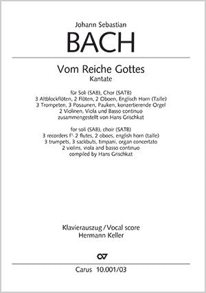 Bach Vom Reiche Gotte 001 V/S CV