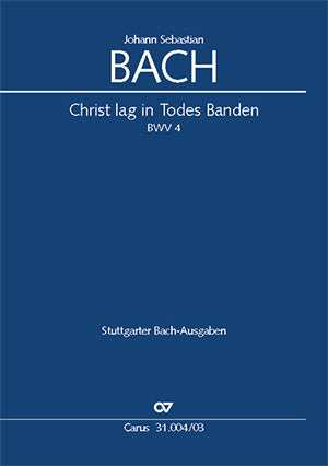 Bach Christ Lag in Todes Banden V/S CV