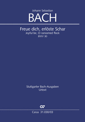 Bach Freue Dich Erloste Schar V/S CV