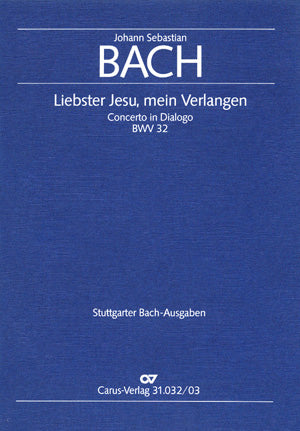 Bach Liebster Jesu Mein Verlangen V/S C