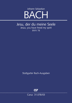 Bach Jesu Der Du Meine Seele V/S CV