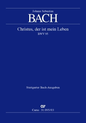 Bach Christus Der Ist Mein Leben V/S CV