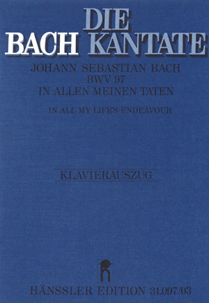 Bach In Allen Meinen Taten V/S CV