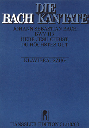 Bach Herr Jesu Christ BWV113 V/S CV