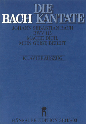 Bach Mache Dich Mein BWV115 V/S CV