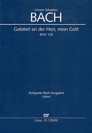 Bach Gelobet Sei Der Herr Mein Gott V/S