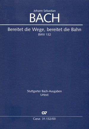 Bach Die Wege Bereitet Die Bahn V/S CV